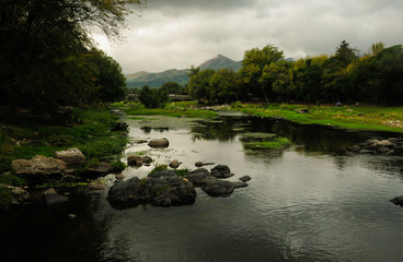 cosquin river ,Cordoba
