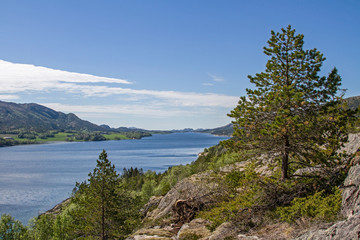 Naklejka na ściany i meble Sørsaltenfjord