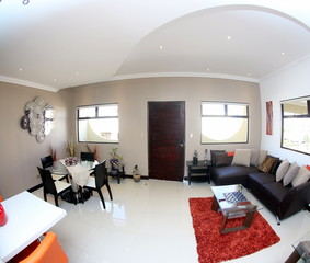 modern interior of living room