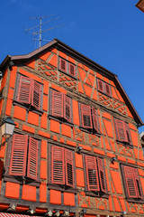 the old town of Ribeauvillé