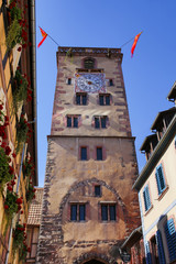 the old town of Ribeauvillé