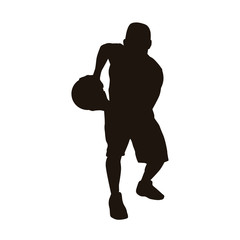 Basketball Player Silhouette