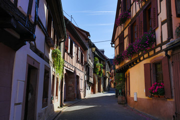 the old town of Ribeauvillé