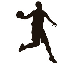 Basketball Player Silhouette