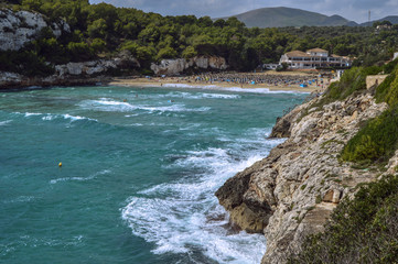 Mediterranean Beach View, Mallorca, Spain, Summer