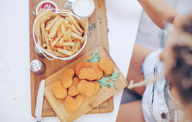 Fast food.