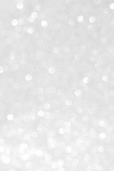 Flickering White Sparkle Lights Background