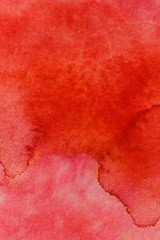 Blurred image of red wall, close up. Red wall, vertical shot.Background with a lot of copy space for text.