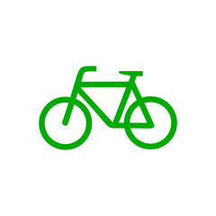 Fototapeta premium Fahrrad und Hintergrund