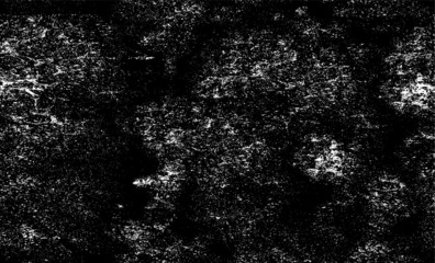Rough black and white texture vector. Distressed overlay texture. Grunge background. Abstract textured effect. Vector Illustration. Black isolated on white background. EPS10.