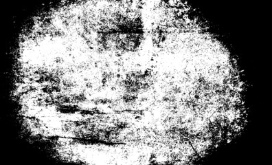 Rough black and white texture vector. Distressed overlay texture. Grunge background. Abstract textured effect. Vector Illustration. Black isolated on white background. EPS10.