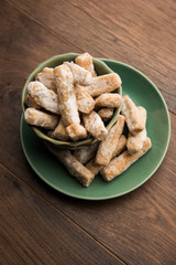Maida Petha made using Corn Flour with sugar syrup coating