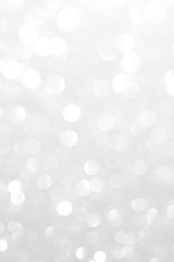 White Abstract Shimmering Festive Background