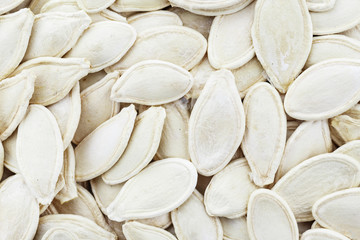 pumpkin seeds as background