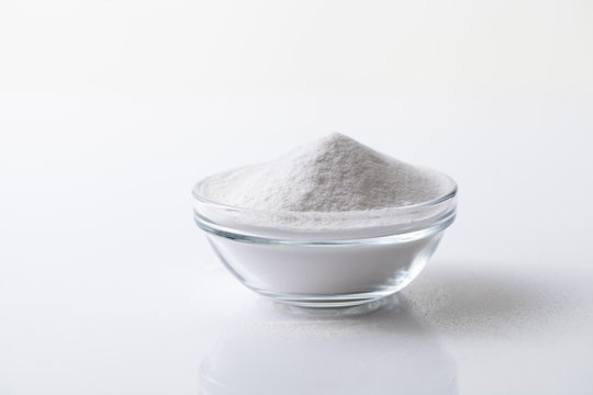 Jar with artificial sweetener aspartame E951 is harmful to health.