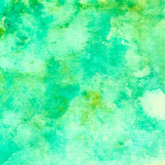  Watercolor abstract background Sea wave color. The basis for the postcard.