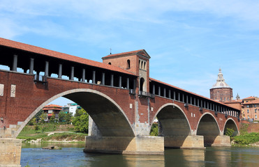 Covered Bridge also called Ponte Vecchio in Italian language in