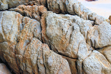 rocks on the beach
