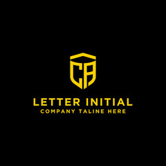 logo design for the company, Inspiration from the initial letters of the CA logo icon. - Vector