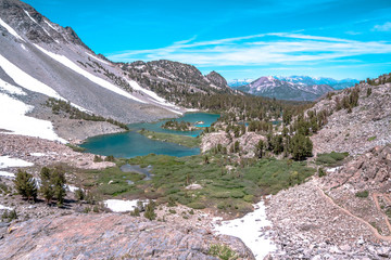 Exotic and breathtaking views of the Mammoth Lakes area on the Eastern Sierras of California
