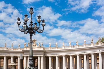 San Pietro Square, Vatican, Rome, Italy, Europe