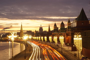 Obraz premium Russia Moscow Red Square feb 2019