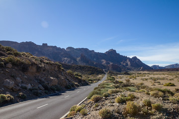 Dans le cratère d'El Teide à Tenerife © SPOT STUDIO