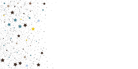 Abstract flying confetti.