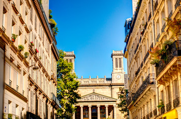 Fototapeta na wymiar Saint Vincent de Paul Church in Paris