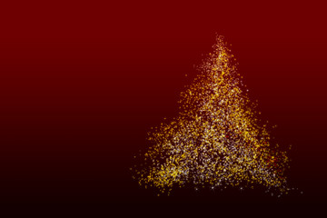 Crhistmas Trees abstract designs in red