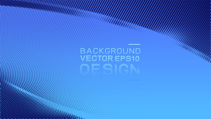 Abstract halftone and dots texture on gradient background. Vector illustration.