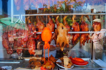 chicken in market china town Toronto