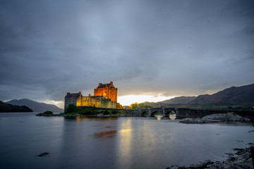 Fototapeta na wymiar Castle in Scotland