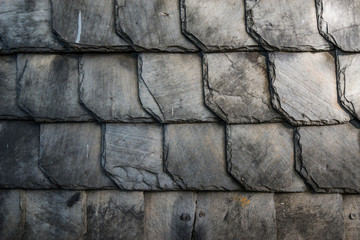 Schieferplatten Hausfassade