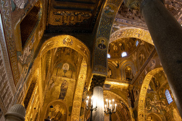 Cappella Palatina, Palazzo dei Normanni di Palermo, Sicilia