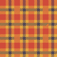 Tartan Fall Seamless Pattern Plaid