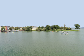 Lake Schwerin (Schweriner See), Schwerin, Mecklenburg Western-Pomerania, Germany