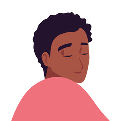 Isolated avatar man vector design