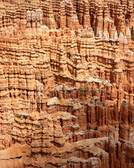 View of the Bryce Canyon Utah