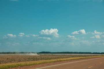 Obraz premium Yazoo City Mississippi Agriculture 