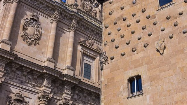 Casa de las Conchas, Salamanca city, Salamanca province, Castilla y Leon, Spain, Europe