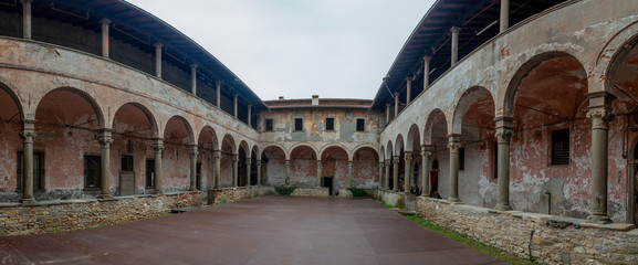 Naklejka premium cloister of the Carmine