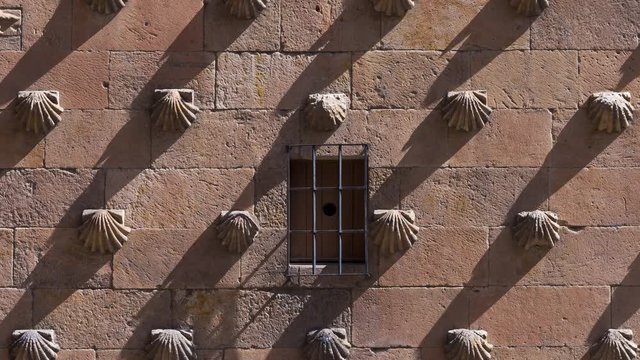 Casa de las Conchas, Salamanca city, Salamanca province, Castilla y Leon, Spain, Europe