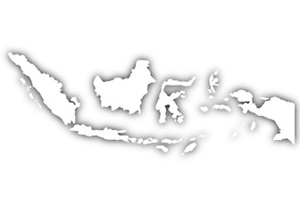 map of indonesia