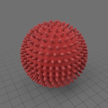 Spiny ball dog toy