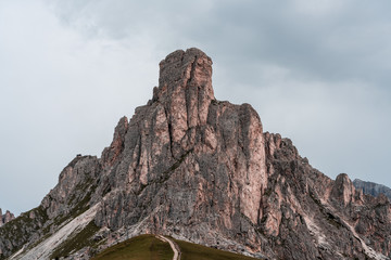 Panoramic view on Dolomites, Giau Pass