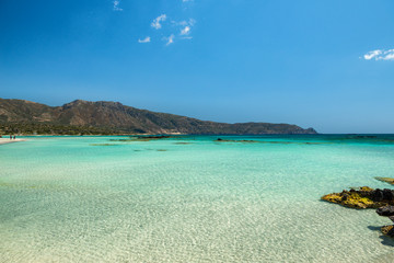 tropical beach and sea