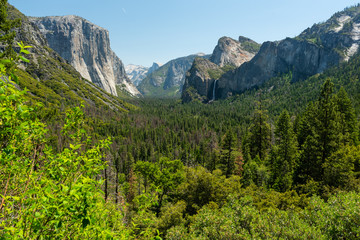 Tunnel View El Capitan Yosemite Valley National Park In California