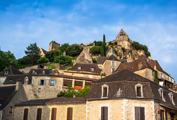 Fototapeta na wymiar Chateau de Beynac castle dordogne perigord, France
