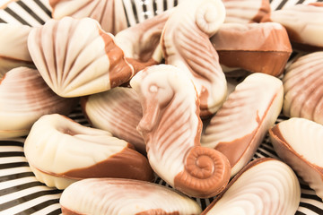Belgian Seafood Pralines, Closeup